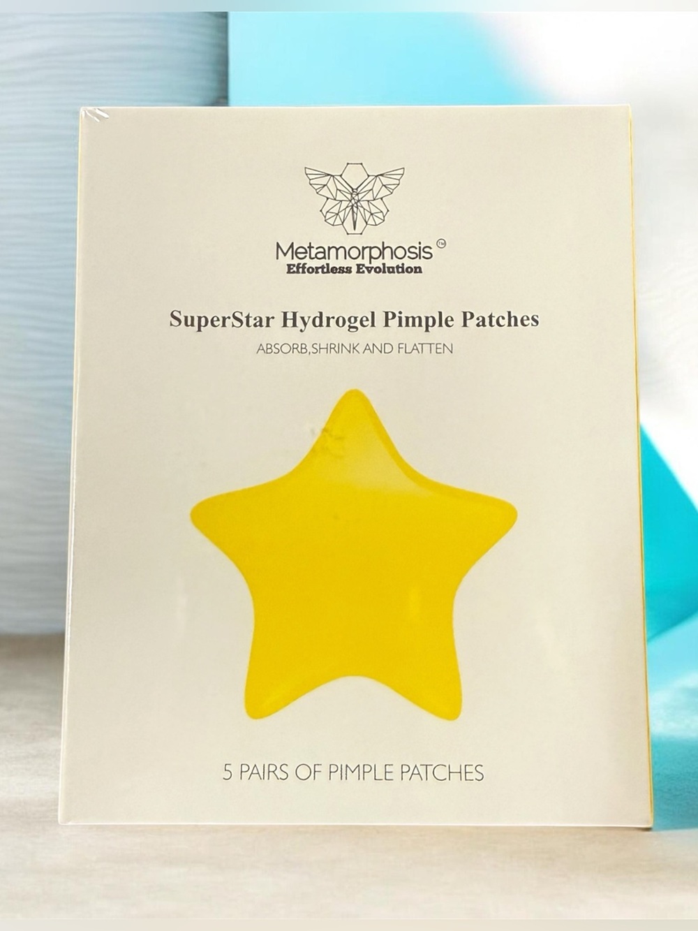 Metamorphosis SuperStar Hydrogel Hydrogel Pimple Patches - 5 Pairs